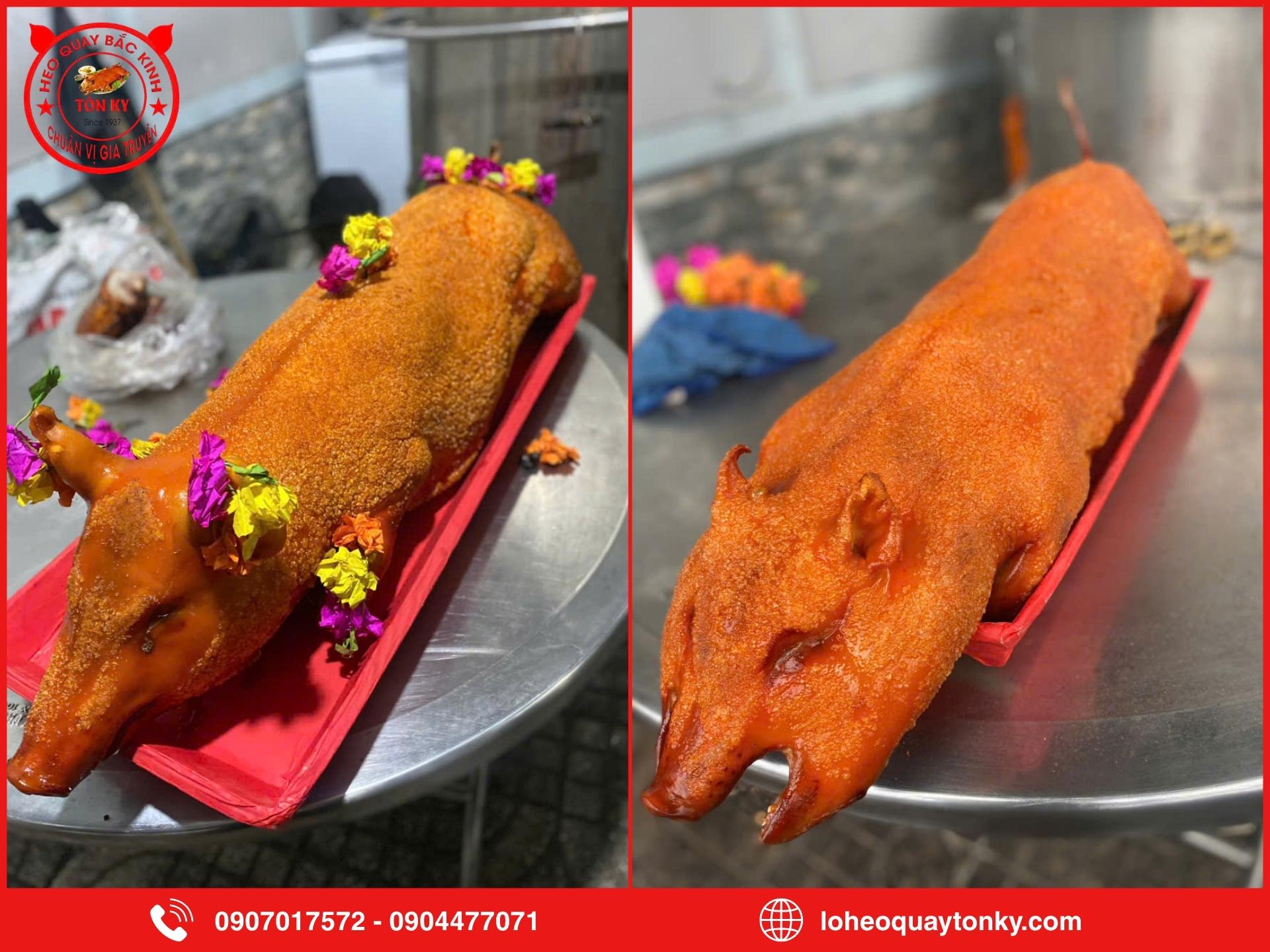 Cách chọn heo quay nguyên con 9kg chất lượng