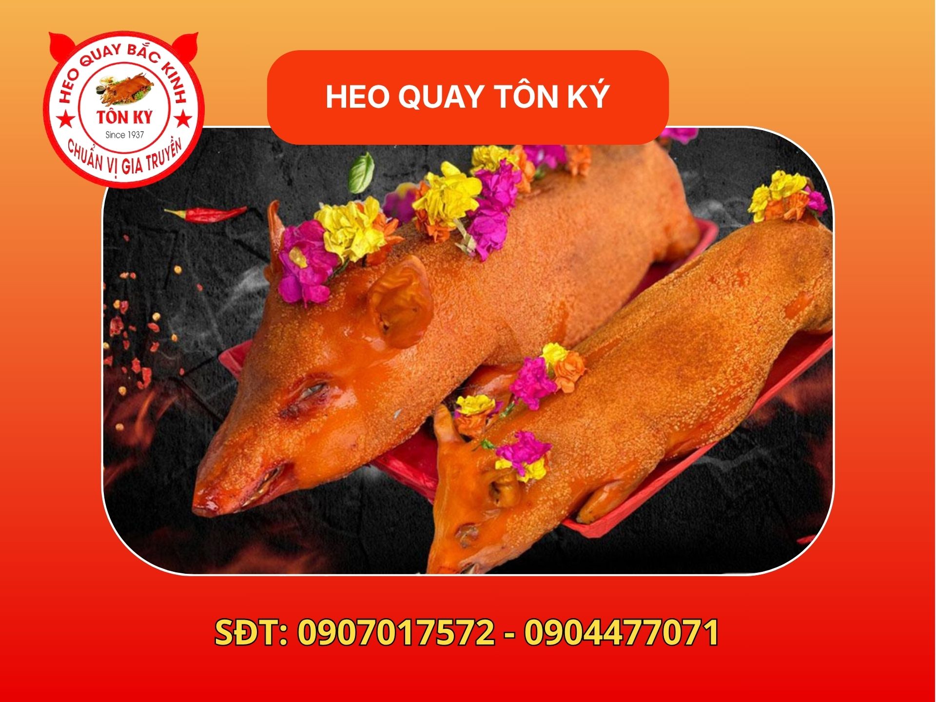 Cam kết chất lượng từ lò heo quay tại Tôn Ký