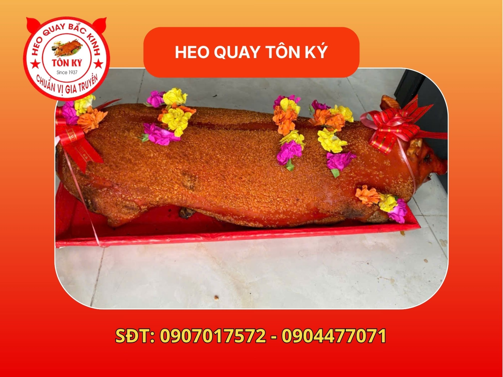 Giới thiệu chung về heo quay nguyên con