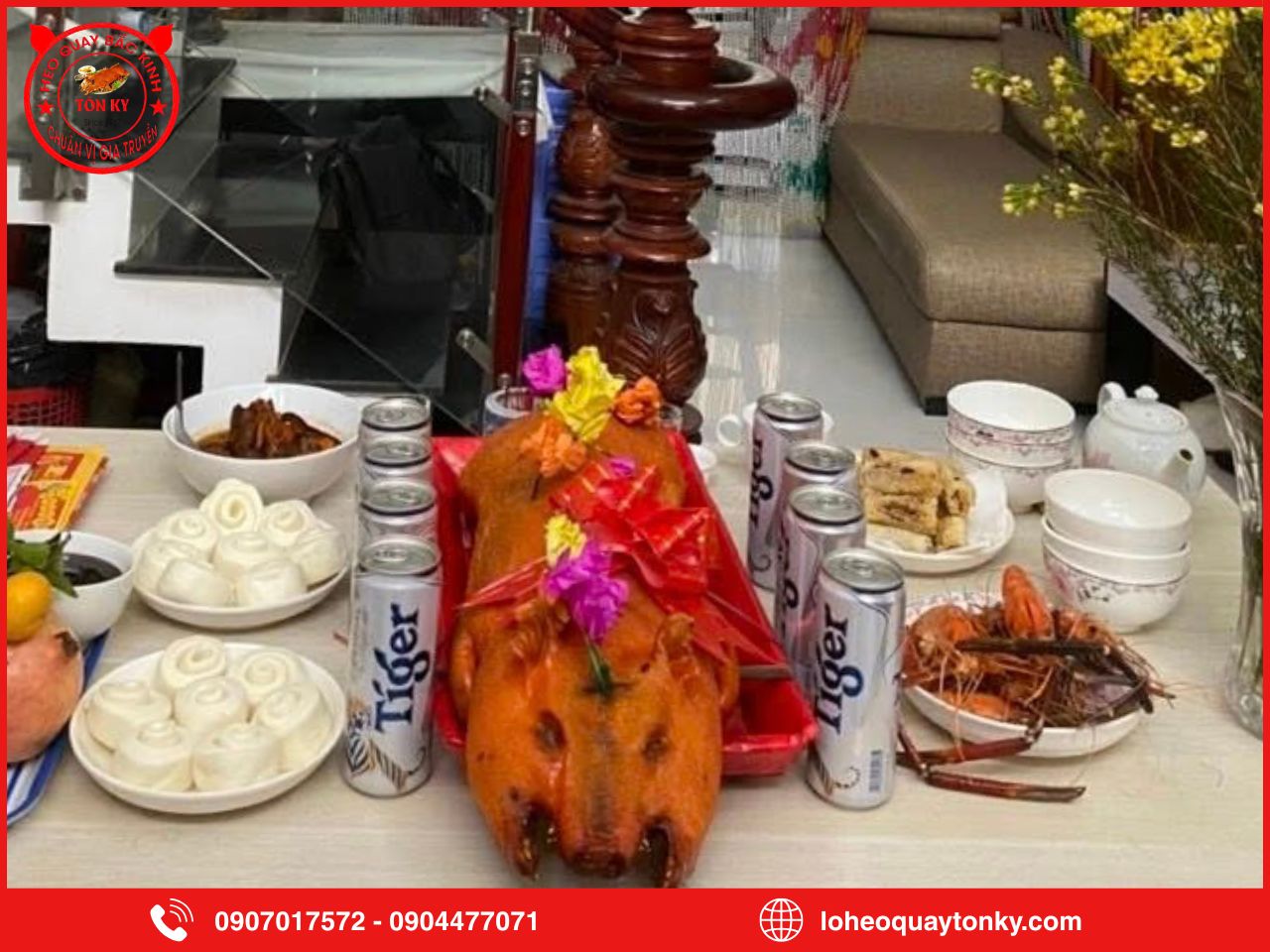 Heo quay cúng thường được dùng cho dịp nào?