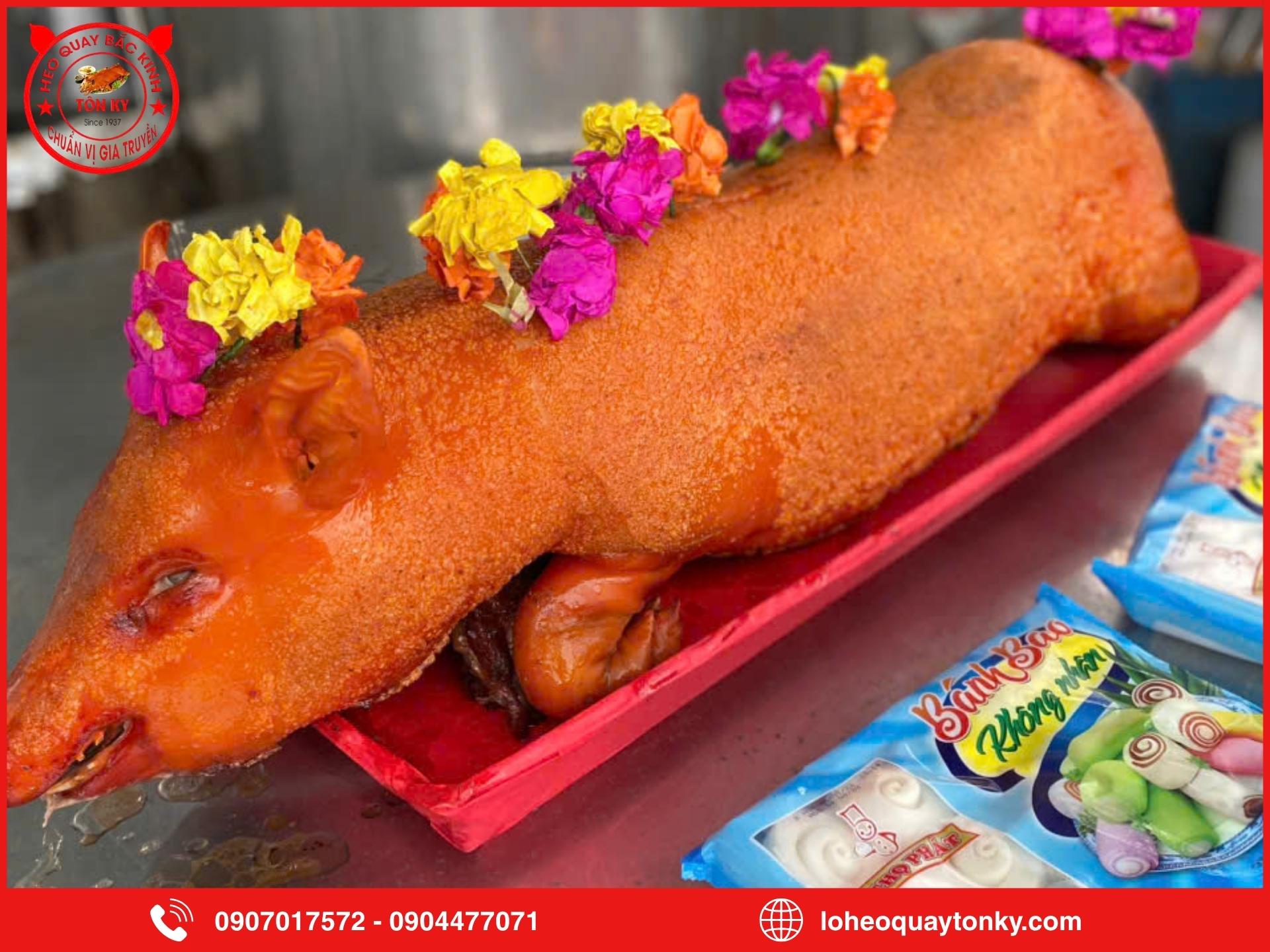 Heo quay nguyên con 9kg thường được dùng cho dịp nào?