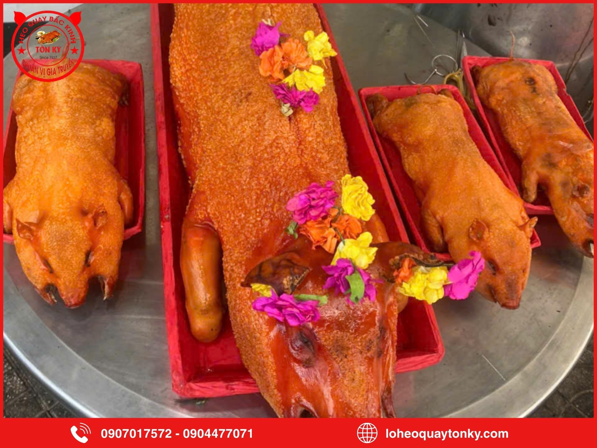 Kích thước heo quay cúng cô hồn phổ biến hiện nay