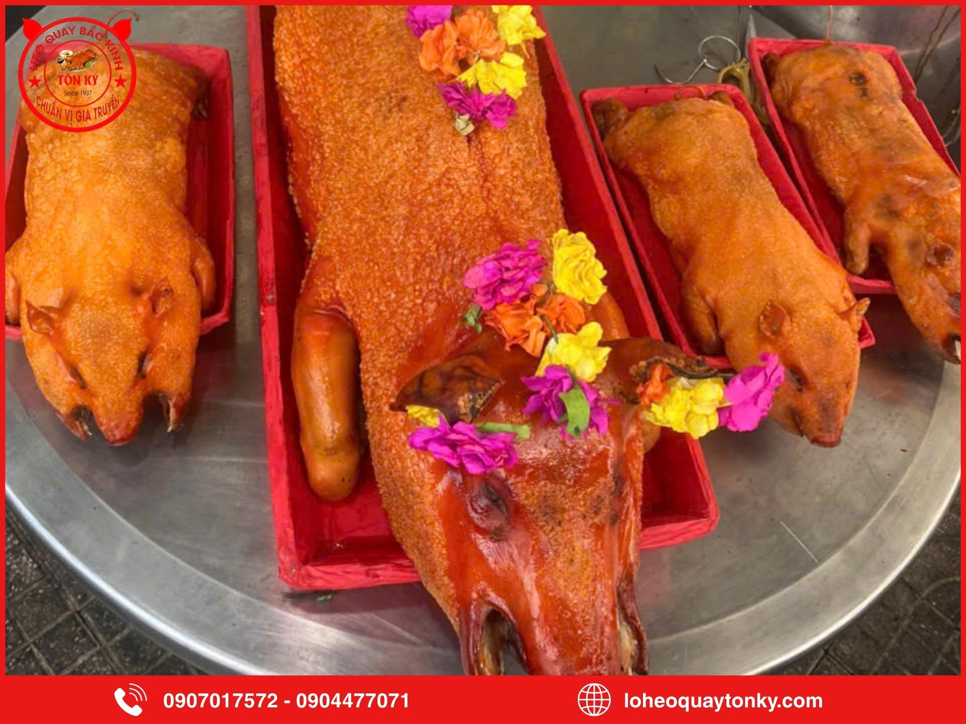 Ưu đãi hấp dẫn khi đặt heo quay dịp lễ tại Tôn Ký