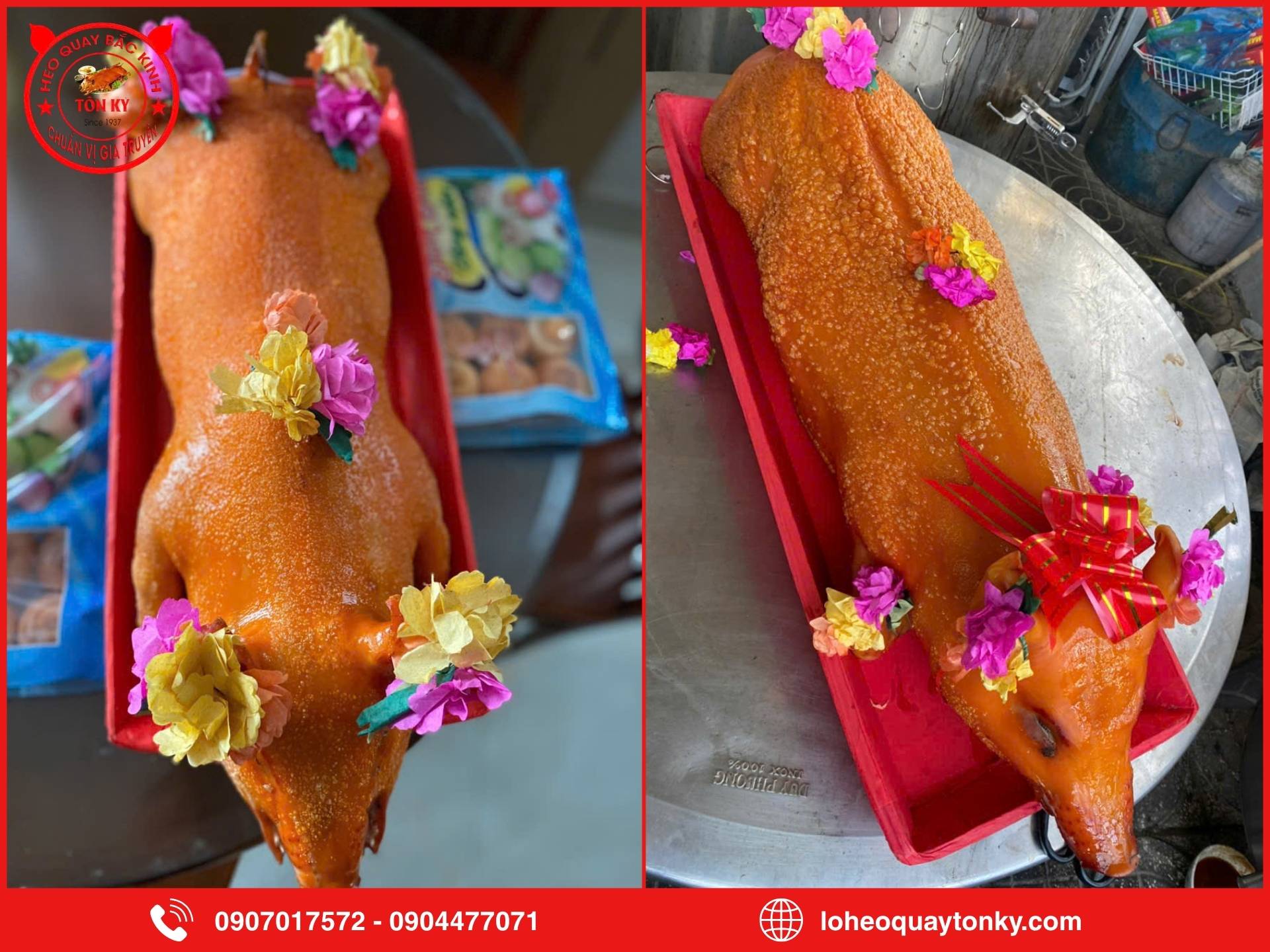 Ưu điểm khi chọn heo quay cúng khai trương tại Tôn Ký