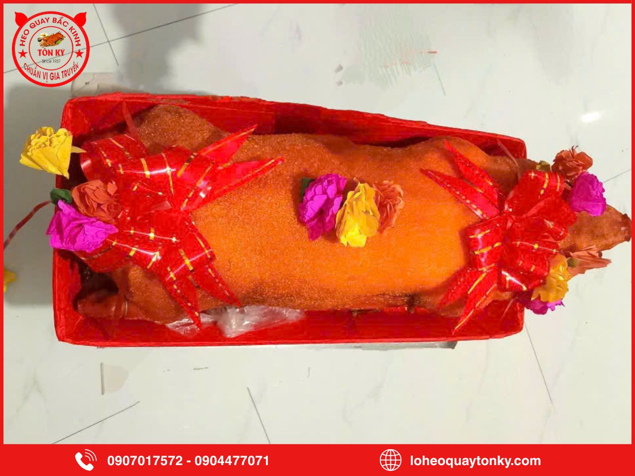 Ưu điểm khi chọn heo quay cúng tại Tôn Ký