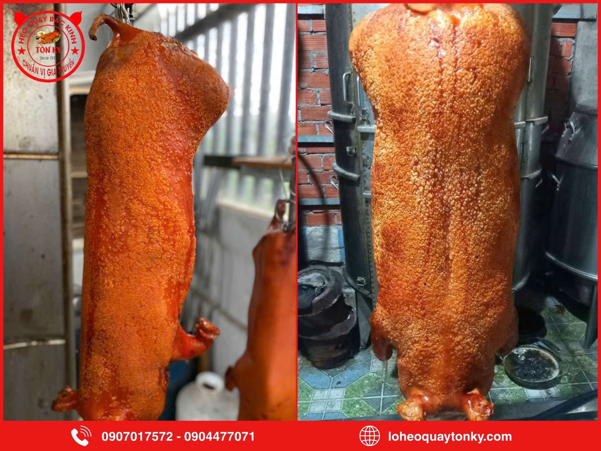 Ưu điểm khi chọn heo quay nguyên con 8kg tại Tôn Ký