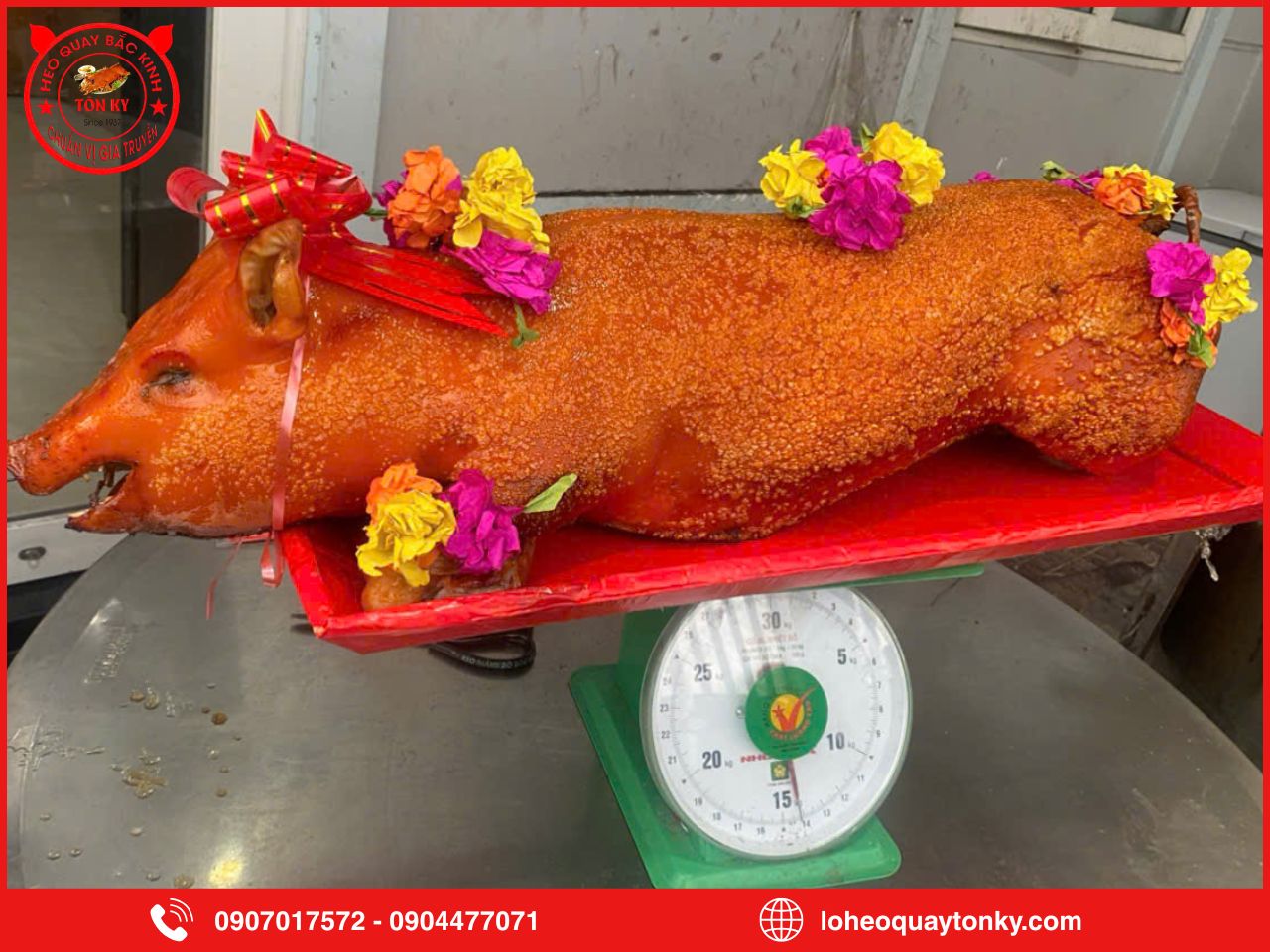 Ưu điểm khi chọn heo quay nguyên con tại Tôn Ký