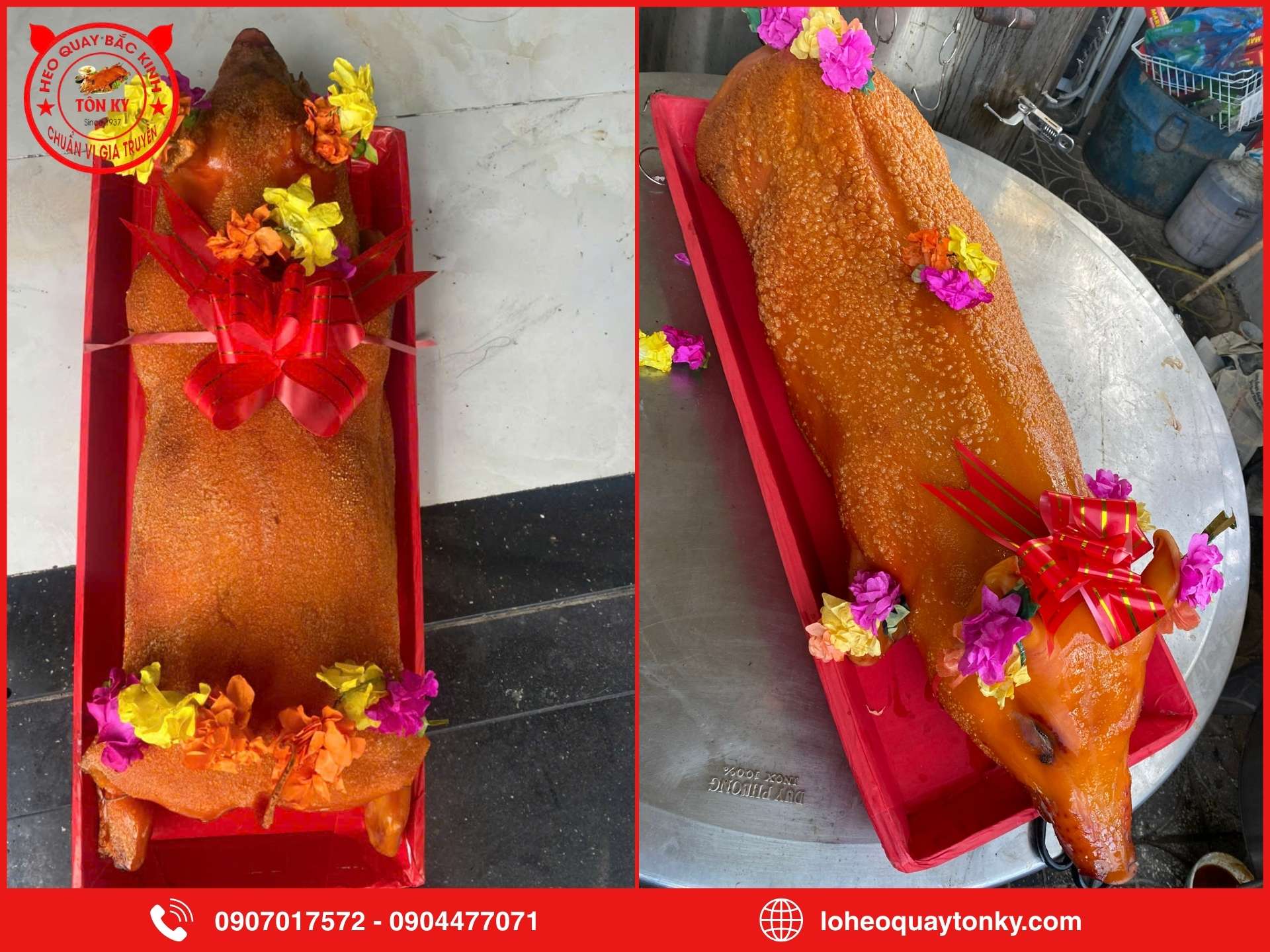 Ưu điểm khi chọn heo sữa quay 5kg tại Tôn Ký
