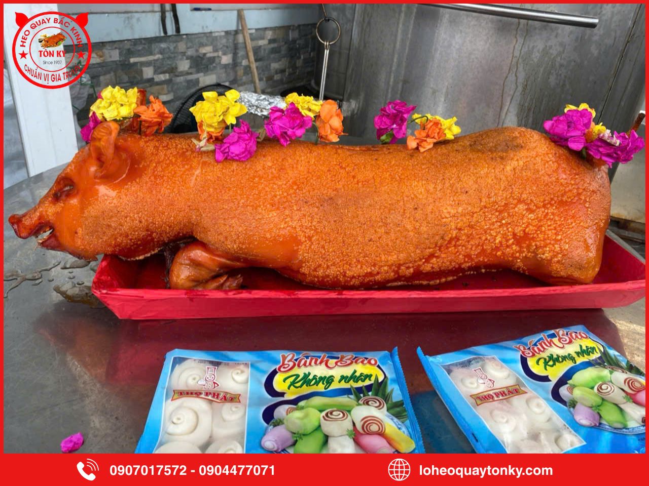 Ưu điểm khi chọn heo sữa quay tại Tôn Ký