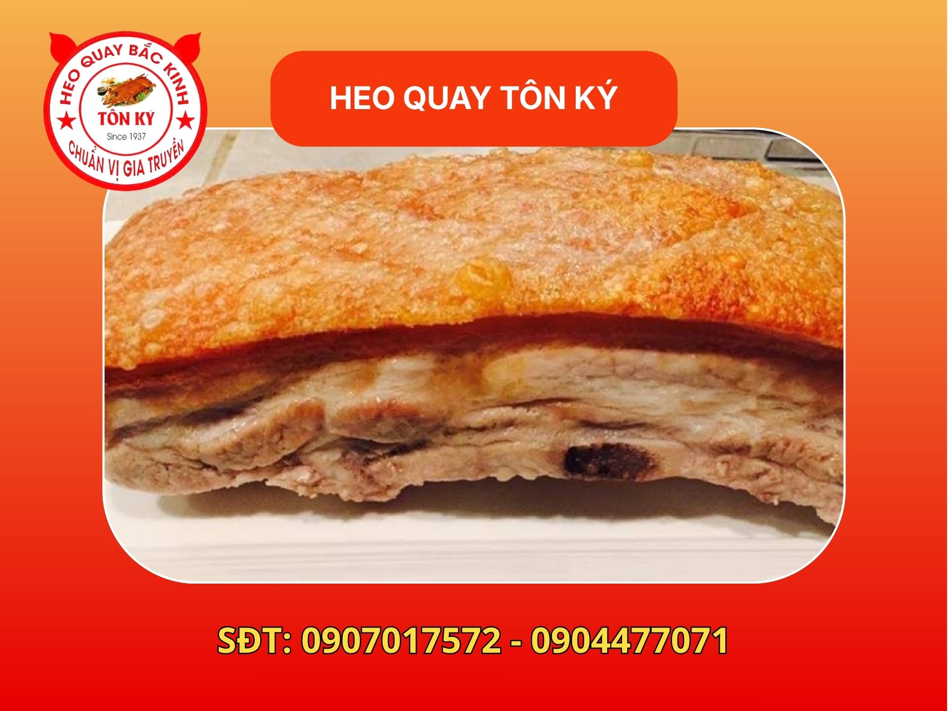 Ưu điểm khi chọn thịt heo quay tại Tôn Ký