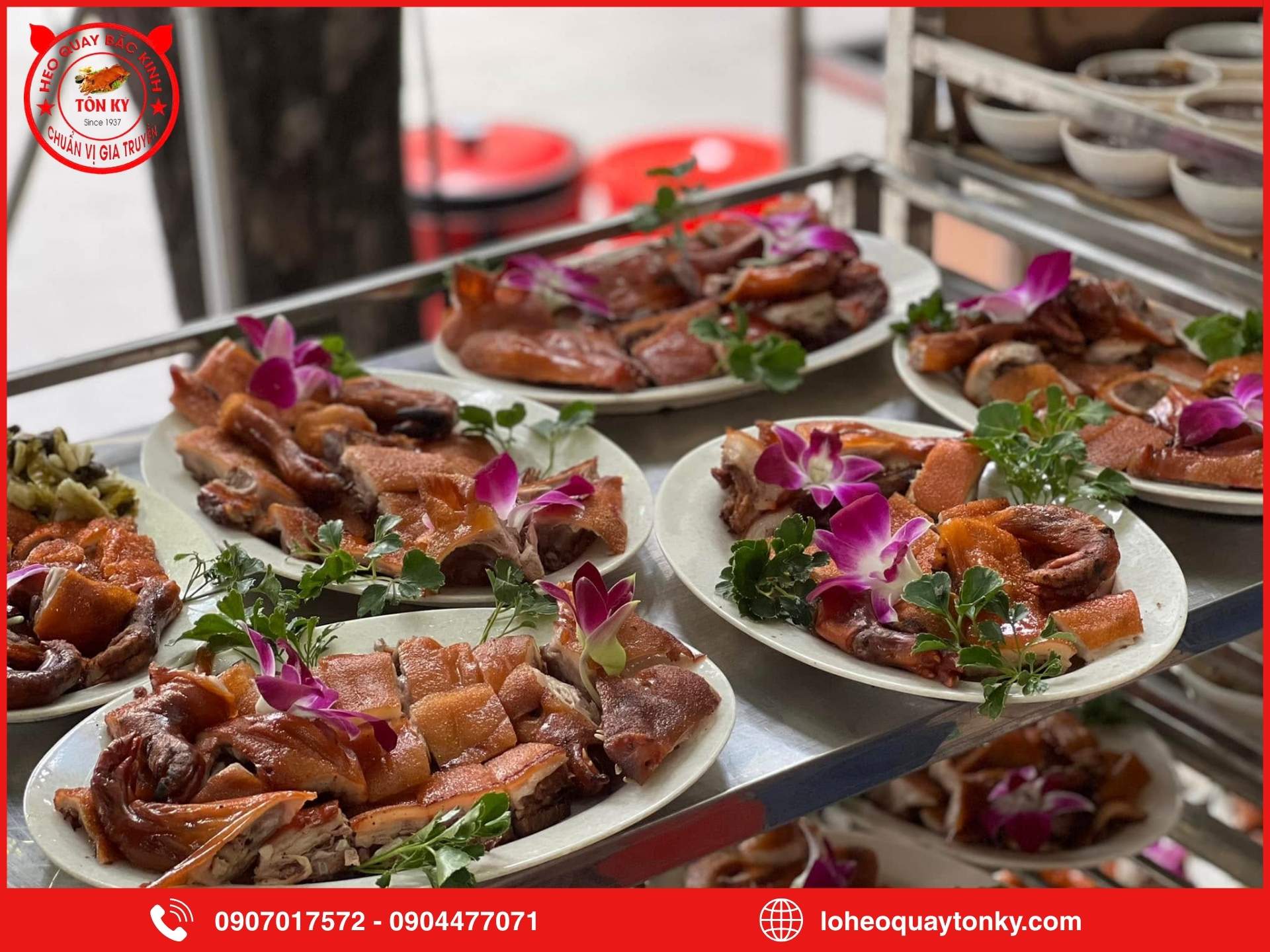 Ưu điểm khi chọn thịt heo quay tại Tôn Ký