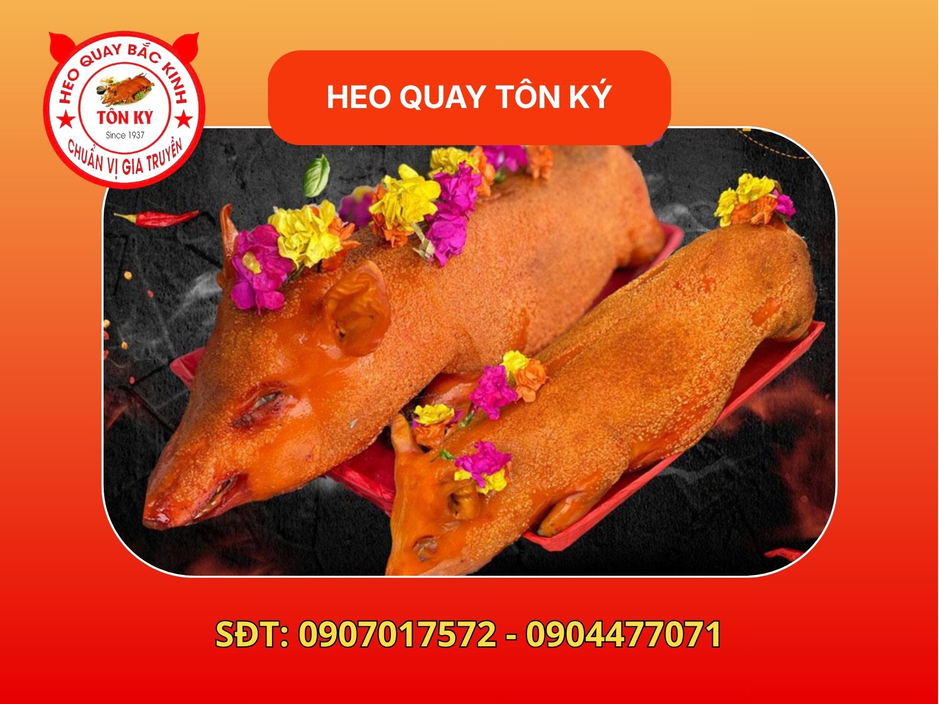 Vì sao nên chọn heo quay nguyên con 12 - 15kg?