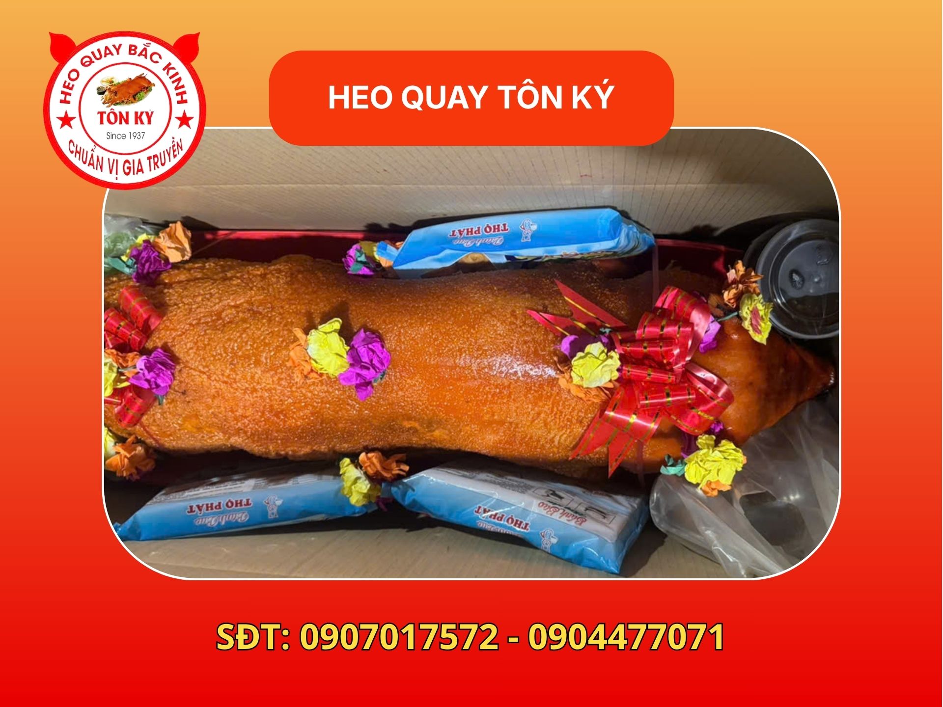 Vì sao nên chọn heo quay nguyên con 25 - 30kg?