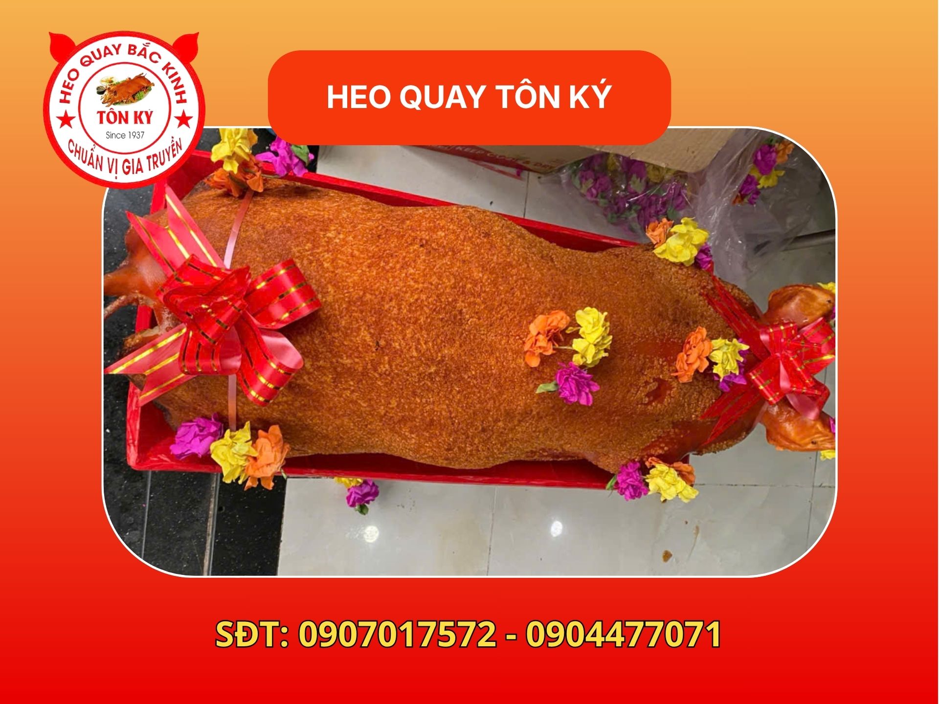 Vì sao nên chọn heo quay nguyên con trên 30kg?