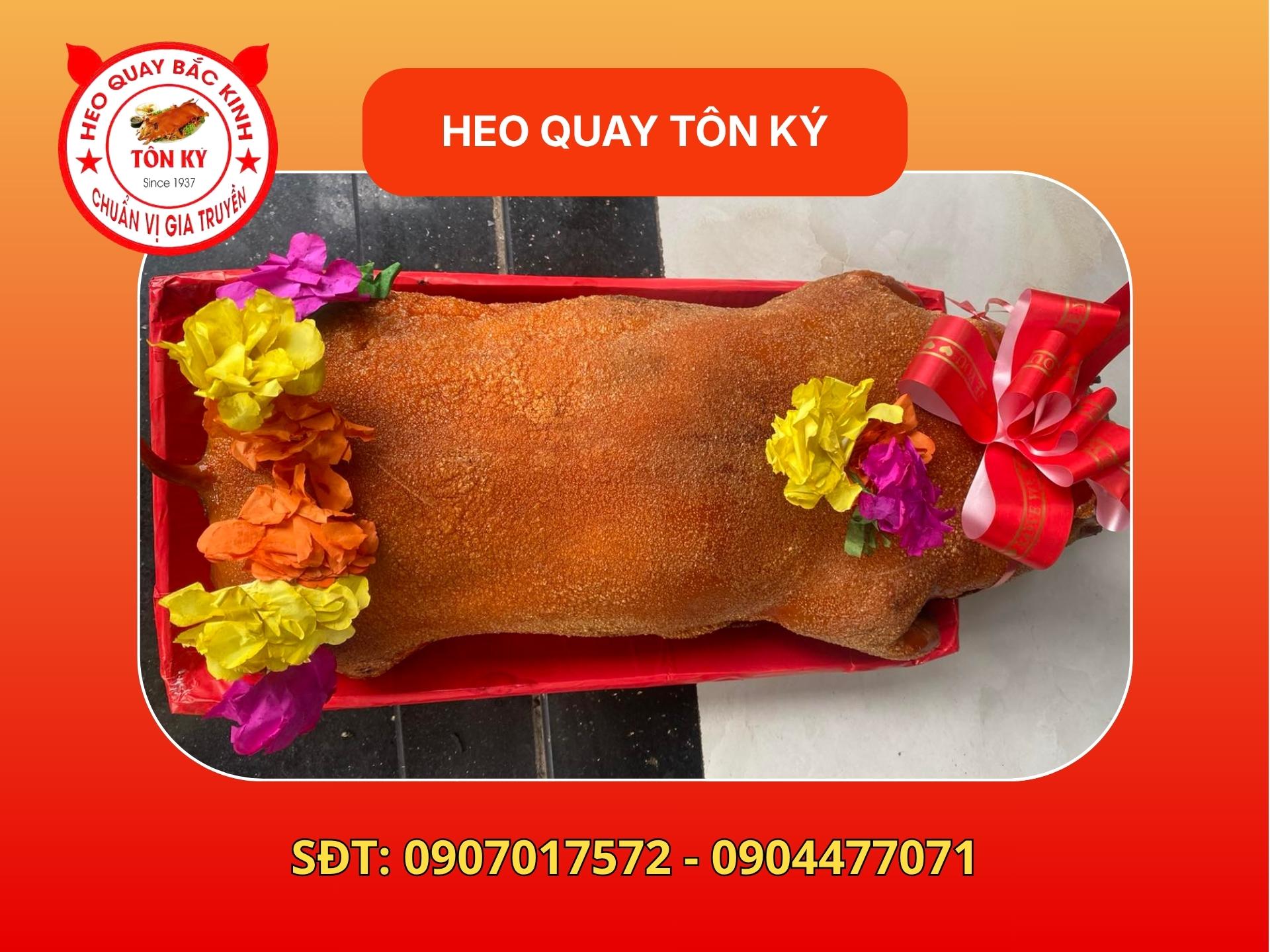 Vì sao nên chọn heo sữa quay 4kg?
