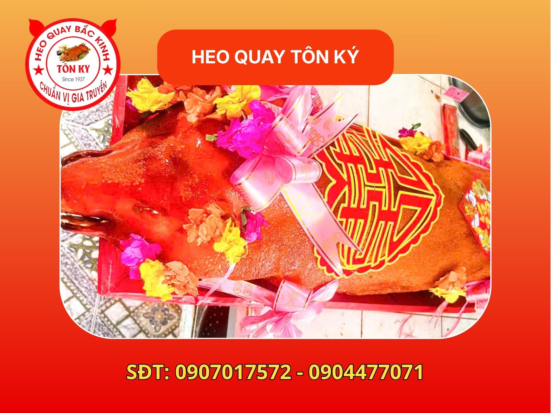 Vì sao nên chọn heo sữa quay 6kg?