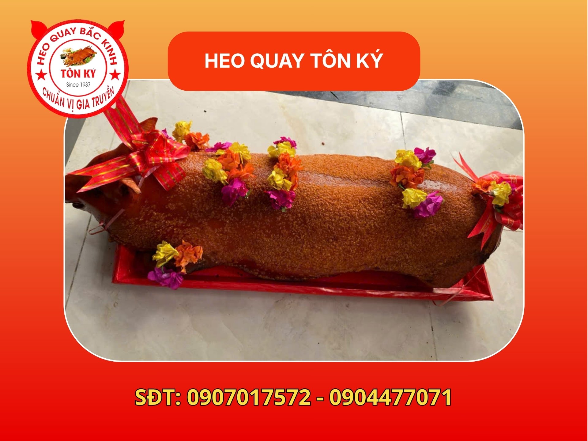 Vì sao nên chọn heo sữa quay 7kg?